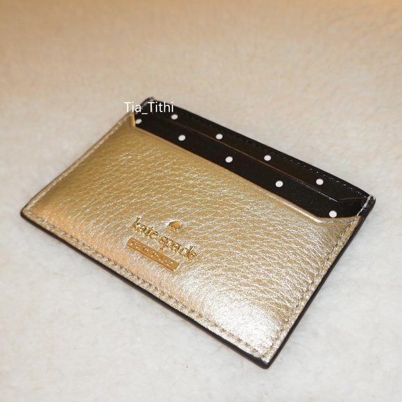 kate spade Handbags - Kate Spade Blake Street Dot Leather Card Case